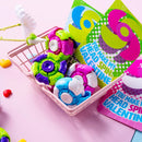 24 Packs Valentine's Day Plastic Fidget Spinners with 6-Design Gift Cards