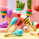 24Pcs Cinco De Mayo Mini Wooden Maracas for Kids