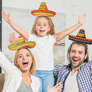 24Pcs Cinco de Mayo Sombrero Headbands for Mexican Themed Fiesta Party