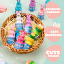 24Pcs Easter Bubble Wands, 8 desigs Bubble Wands with Animal and Easter Egg Characters