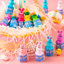 24Pcs Easter Bubble Wands, 8 desigs Bubble Wands with Animal and Easter Egg Characters