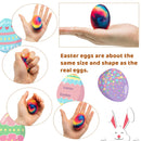 24Pcs Easter Egg Shaped Foam Ball