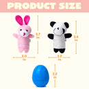 24Pcs Finger Puppets Prefilled Easter Eggs 3in