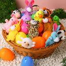 24Pcs Finger Puppets Prefilled Easter Eggs 3in
