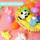 24Pcs Finger Puppets Prefilled Easter Eggs 3in