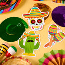 24Pcs Mexican Fiesta Hanging Swirl Decorations for Fiesta Taco Bar Party Decor