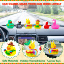 24 Pcs Mexican Fiesta Rubber Ducks for Party Favors Decoration