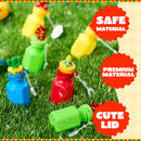 24 Pcs Mexican Mini Bubble Wands Set for Cinco De Mayo Birthday Party