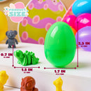24 Pcs Prefilled Easter Eggs 3D Printed Articulated Toys, Party Favors for Kids