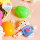 24 Pcs Prefilled Easter Eggs with Animal Finger Puppets for Kids Party & Hunt