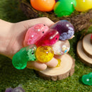 24Pcs Prefilled Easter Eggs with Cute Animal Mochi Squishy Toys for Egg Hunt, Basket Stuffers & Party Favors