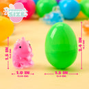 24Pcs Prefilled Easter Eggs with Cute Animal Mochi Squishy Toys for Egg Hunt, Basket Stuffers & Party Favors