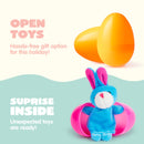 24 Pcs Prefilled Easter Eggs with Finger Puppets for Kids Party & Hunt
