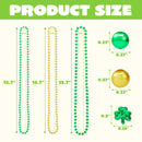 24Pcs St. Patrick’s Day Necklaces Set