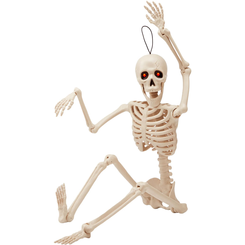 24in Halloween Skeleton Full Body Human Plastic Bones