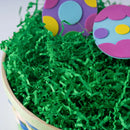 24oz (680g) Easter Dark Green Grass, Pure Dark Green Recyclable Paper Grass