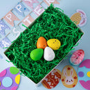 24oz (680g) Easter Dark Green Grass, Pure Dark Green Recyclable Paper Grass