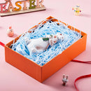 24oz (680g) Multicolor Rainbow Easter Grass, Recyclable Paper Grass Shred Pastel Colors