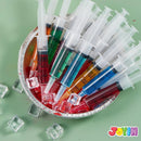 20 ml Reusable Plastic Tubes Container with caps, 24 Pcs