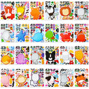 24 pcs Make-a-face Sticker Sheets
