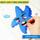 24 pcs Make-a-face Sticker Sheets