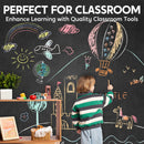 288 Count Mini Chalk Set for Kids, Non-Toxic Mini Chalks for Boys Girls 3+ (24 Boxes)