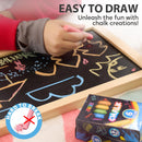 288 Count Mini Chalk Set for Kids, Non-Toxic Mini Chalks for Boys Girls 3+ (24 Boxes)