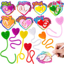 28 Pack Valentine’s Day Sticky Heart Toys Gift for Kids Classroom Exchange