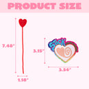28 Pack Valentine’s Day Sticky Heart Toys Gift for Kids Classroom Exchange