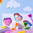 28 Pack Valentine’s Day Sticky Heart Toys Gift for Kids Classroom Exchange