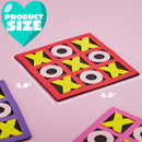 28Pack Valentines Day Gifts Cards with Foam Tic-Tac-Toe Mini Board Game Toys