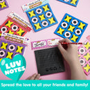 28Pack Valentines Day Gifts Cards with Foam Tic-Tac-Toe Mini Board Game Toys