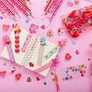 28 Pack Valentines Day Stationery Set Assorted for Kids Exchange Gift