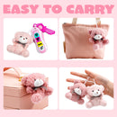 28 Packs Giant Valentine Lollipop Stationery Set with Cards