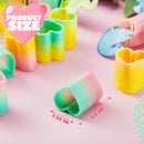 28 Packs Valentine’s Day Critter Kind Gift Cards with Colored Springs for Kids Classroom Exchange