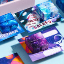 28 Packs Valentine’s Day Gift Cards with Infinity Magic Cube Pressure Release Fidget Toys