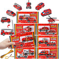 16Pcs Kids Valentines Cards With Pull Back Monster Truck-Classroom Exchange Gifts