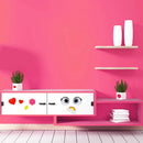 28Pcs Valentines Unicorn Cards with Make-a-Face Stickers