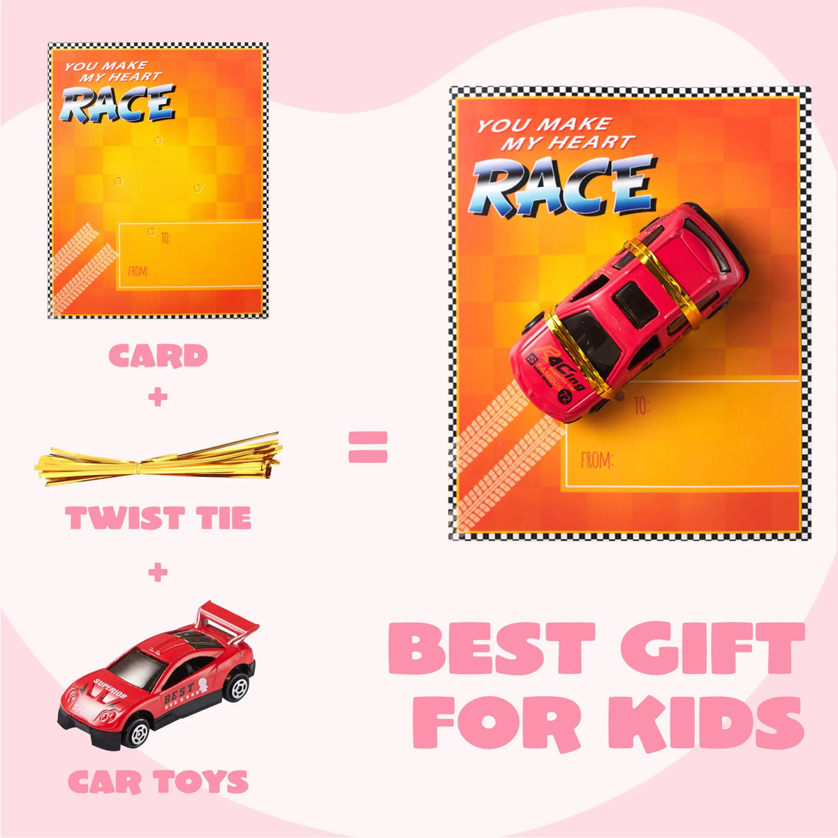 valentine-s-day-card-set-die-cast-racing-cars-28-pcs-joyin for Free Printable Race Car Valentines Valentine's Day Card Set - Die-cast Racing Cars (28 Pcs) | Joyin for Free Printable Race Car Valentines