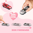 28Pcs Die-cast Racing Cars With Kids Valentines Cards Classroom Exchange