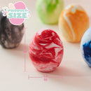28 Pcs Easter Sidewalk Chalk Eggs Marble Color for Kids Party Favors