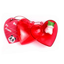 28Pcs Eraser Bulk Prefilled Hearts with Valentines Day Cards for Kids-Classroom Exchange Gifts