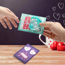 28Pcs Heart Shape push bubble with Valentines Day Cards for Kids-Classroom Exchange Gifts