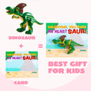 28Pcs Kids Valentines Cards With Dinosaurs-Classroom Exchange Gifts