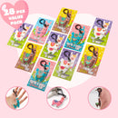 28Pcs Kids Valentines Cards With Llama Keychain-Classroom Exchange Gifts