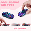 28Pcs Kids Valentines Cards with Die-Cast Racing Cars-Classroom Exchange Gifts