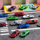 28Pcs Kids Valentines Cards with Die-Cast Racing Cars-Classroom Exchange Gifts