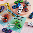 28Pcs Kids Valentines Cards with Die-Cast Racing Cars-Classroom Exchange Gifts
