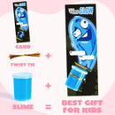 28Pcs Kids Valentines Cards with Glow in The Dark Slime-Classroom Exchange Gift