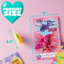 28Pcs Kids Valentines Day Card with Dinosaur Figure Toys-Classroom Exchange Gifts